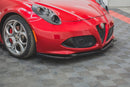 Maxton Design Front Ansatz für Alfa Romeo 4C schwarz Hochglanz