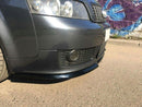 Maxton Design Front Ansatz V.1 für Audi A4 S-Line B6  schwarz Hochglanz