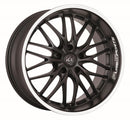 BARRACUDA VOLTEC T6 Mattblack Puresports / Color Trim weiss Felge 8x19 - 19 Zoll 5x114,3 Lochkreis - Beast Performance Fahrzeugtechnik OHG
