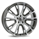 Brabus Monoblock R Platinum – titan vollpoliert mit matt finish 20Zoll 5x/112