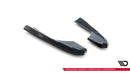 Maxton Design Splitter / Diffusor Heck Ansatz für Audi RS3 8V FL Limousine schwarz Hochglanz