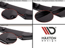 Maxton Design Front Stoßstange Frontschürze + Splitter passend für Mercedes SLK R171 (SLK R172 AMG Look) schwarz Hochglanz schwarz Hochglanz - Beast Performance Fahrzeugtechnik OHG