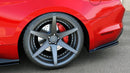 Maxton Design Heck Ansatz Flaps Diffusor für Ford Mustang Mk6 schwarz Hochglanz - Beast Performance Fahrzeugtechnik OHG