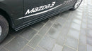 Maxton Design Seitenschweller Ansatz für Mazda 3 BN (Mk3) Facelift schwarz matt - Beast Performance Fahrzeugtechnik OHG