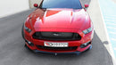Maxton Design Front Ansatz für Ford Mustang Mk6 schwarz Hochglanz - Beast Performance Fahrzeugtechnik OHG