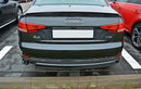 Maxton Design Spoiler CAP für Audi A4 S-Line B9 Limousine schwarz Hochglanz - Beast Performance Fahrzeugtechnik OHG