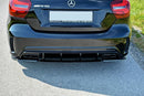Maxton Design Heck Ansatz Flaps Diffusor für Mercedes A W176 AMG Facelift schwarz Hochglanz - Beast Performance Fahrzeugtechnik OHG