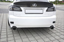 Maxton Design Diffusor Heck Ansatz für Lexus IS Mk2 schwarz matt - Beast Performance Fahrzeugtechnik OHG