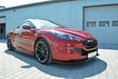 Maxton Design Front Ansatz V.1 für PEUGEOT RCZ FACELIFT schwarz Hochglanz - Beast Performance Fahrzeugtechnik OHG