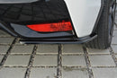 Maxton Design Heck Ansatz Flaps Diffusor für Honda Civic Mk9 Facelift schwarz Hochglanz - Beast Performance Fahrzeugtechnik OHG