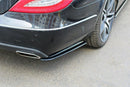 Maxton Design Heck Ansatz Flaps Diffusor für Mercedes CLS C218 Carbon Look - Beast Performance Fahrzeugtechnik OHG