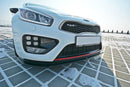 Maxton Design Front Ansatz V.1 für KIA CEE"D / PRO CEE"D GT MK2 Carbon Look - Beast Performance Fahrzeugtechnik OHG