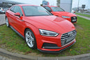 Maxton Design Front Ansatz V.1 für Audi A5 F5 S-Line schwarz Hochglanz - Beast Performance Fahrzeugtechnik OHG