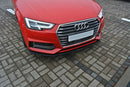 Maxton Design Front Ansatz V.2 für Audi S4 / A4 S-Line B9 Carbon Look - Beast Performance Fahrzeugtechnik OHG