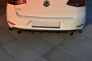Maxton Design Diffusor Heck Ansatz für VW GOLF 7 GTI FACELIFT schwarz Hochglanz - Beast Performance Fahrzeugtechnik OHG