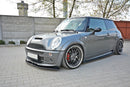 Maxton Design Front Ansatz für MINI R53 COOPER S JCW schwarz Hochglanz - Beast Performance Fahrzeugtechnik OHG