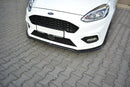 Maxton Design Front Ansatz V.1 für Ford Fiesta Mk8 ST / ST-Line schwarz matt - Beast Performance Fahrzeugtechnik OHG