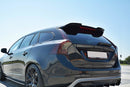 Maxton Design Spoiler CAP für Volvo V60 Polestar Facelift schwarz Hochglanz - Beast Performance Fahrzeugtechnik OHG