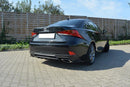 Maxton Design Diffusor Heck Ansatz für Lexus IS Mk3 Facelift T Carbon Look - Beast Performance Fahrzeugtechnik OHG