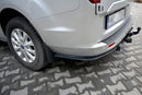 Maxton Design Heck Ansatz Flaps Diffusor für Ford Transit Custom Mk1 FL schwarz matt - Beast Performance Fahrzeugtechnik OHG