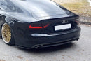 Maxton Design Heck Ansatz Flaps Diffusor für Audi A7 Mk1 S-Line Carbon Look - Beast Performance Fahrzeugtechnik OHG