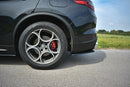 Maxton Design Heck Ansatz Flaps Diffusor für Alfa Romeo Stelvio Carbon Look - Beast Performance Fahrzeugtechnik OHG