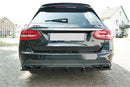 Maxton Design Diffusor Heck Ansatz für Mercedes C-Klasse S205 63 AMG Kombi Carbon Look - Beast Performance Fahrzeugtechnik OHG