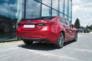 Maxton Design Diffusor Heck Ansatz für Mazda 6 GJ (Mk3) Facelift schwarz Hochglanz - Beast Performance Fahrzeugtechnik OHG