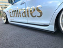 Maxton Design Seitenschweller Ansatz für Lexus GS 300 Mk3 Facelift schwarz Hochglanz - Beast Performance Fahrzeugtechnik OHG
