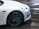 Maxton Design Front Ansatz V.1 für Tesla Model S Facelift schwarz matt - Beast Performance Fahrzeugtechnik OHG