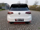 Maxton Design Heck Ansatz Flaps Diffusor für VW GOLF Mk7 GTI CLUBSPORT - Beast Performance Fahrzeugtechnik OHG