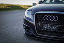 Maxton Design Front Ansatz für Audi A6 S-Line C6 FL  schwarz Hochglanz - Beast Performance Fahrzeugtechnik OHG