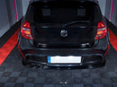 Maxton Design Mittlerer Diffusor Heck Ansatz für BMW 1er E81/ E87 M Paket FACELIFT  schwarz matt - Beast Performance Fahrzeugtechnik OHG