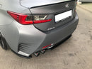 Maxton Design Heck Ansatz Flaps Diffusor für Lexus Rc  Carbon Look - Beast Performance Fahrzeugtechnik OHG