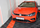 Maxton Design Front Ansatz V.7 für VW Golf 7 R / R-Line Facelift schwarz Hochglanz - Beast Performance Fahrzeugtechnik OHG