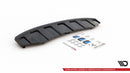 Maxton Design Mittlerer Diffusor Heck Ansatz für AUDI A6 C7 S-LINE AVANT AUSPUFF 2X1 im DTM LOOK schwarz Hochglanz - Beast Performance Fahrzeugtechnik OHG