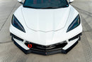 Maxton Design Front Ansatz für Chevrolet Corvette C8 Carbon Look - Beast Performance Fahrzeugtechnik OHG