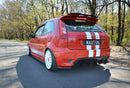 Maxton Design Diffusor Heck Ansatz für Ford Fiesta ST Mk6 schwarz Hochglanz - Beast Performance Fahrzeugtechnik OHG