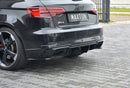 Maxton Design Heck Ansatz Flaps Diffusor für Audi RS3 8V FL Sportback schwarz matt - Beast Performance Fahrzeugtechnik OHG