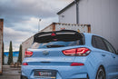 Maxton Design Spoiler CAP V.2 für Hyundai I30 N Mk3 / Mk3 FL Hatchback schwarz Hochglanz - Beast Performance Fahrzeugtechnik OHG