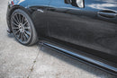 Maxton Design Seitenschweller Ansatz für Mercedes-Benz CLS AMG-Line / 53AMG C257 schwarz matt - Beast Performance Fahrzeugtechnik OHG