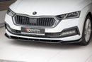 Maxton Design Front Ansatz V.1 für Skoda Octavia Mk4 schwarz matt - Beast Performance Fahrzeugtechnik OHG