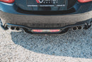 Maxton Design Mittlerer Diffusor Heck Ansatz für Fiat 124 Spider Abarth schwarz Hochglanz - Beast Performance Fahrzeugtechnik OHG