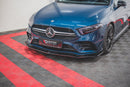 Maxton Design Front Ansatz V.1 für Mercedes A35 AMG / AMG-Line W177  schwarz matt - Beast Performance Fahrzeugtechnik OHG