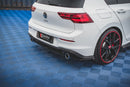 Maxton Design Mittlerer Diffusor Heck Ansatz für Volkswagen Golf 8 GTI schwarz Hochglanz - Beast Performance Fahrzeugtechnik OHG