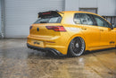 Maxton Design Heck Ansatz Flaps Diffusor für VW Golf 8  schwarz matt - Beast Performance Fahrzeugtechnik OHG