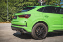 Maxton Design Heck Ansatz Flaps Diffusor für Audi RSQ3 F3 schwarz matt - Beast Performance Fahrzeugtechnik OHG