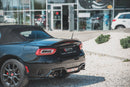 Maxton Design Spoiler CAP für Fiat 124 Spider Abarth schwarz matt - Beast Performance Fahrzeugtechnik OHG