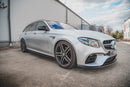 Maxton Design Seitenschweller Ansatz für Mercedes-Benz E63 AMG Kombi/Limousine S213/W213 schwarz matt - Beast Performance Fahrzeugtechnik OHG