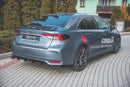 Maxton Design Seitenschweller Ansatz für Toyota Corolla XII Limousine schwarz matt - Beast Performance Fahrzeugtechnik OHG